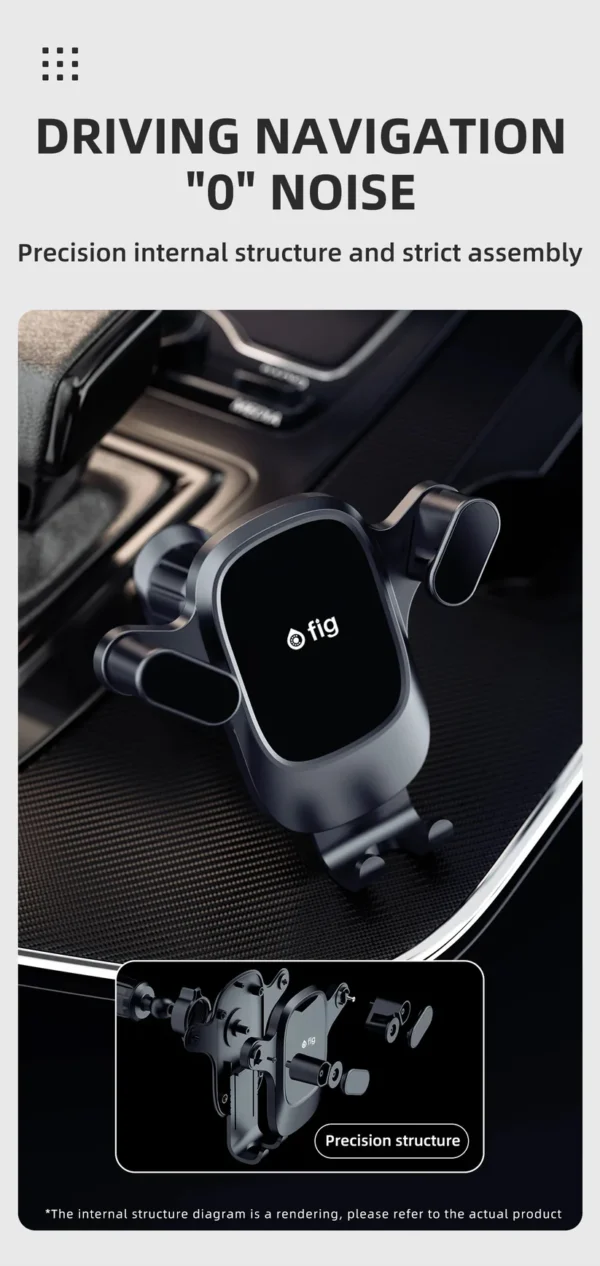 Fig car phone holder