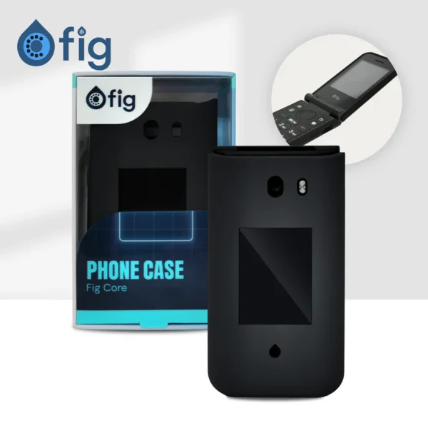 Fig Core Liquid Silicone Case - Black