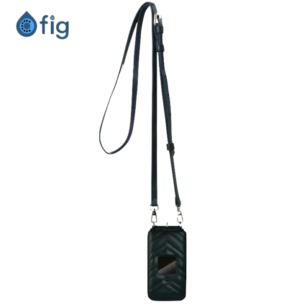 Fig Flip II Genuine Leather Crossbody Case (with strap) - 6 Colors